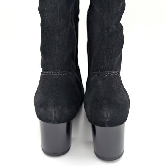 $430 La Canadienne Jennifer Knee High Riding Boots Women's Black Size US11M EU42 - Picture 5 of 12